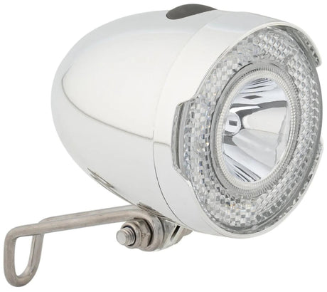 Contec LED-Scheinwerfer HL-004+ ct Akkulicht HL-004+ 15 Lux, Chrom