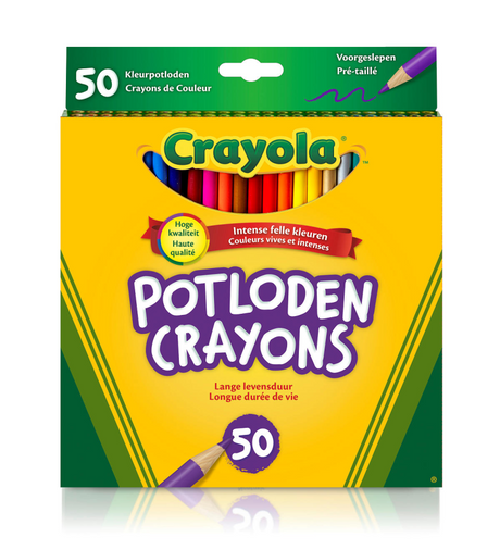 Crayola 50 kleurpotloden