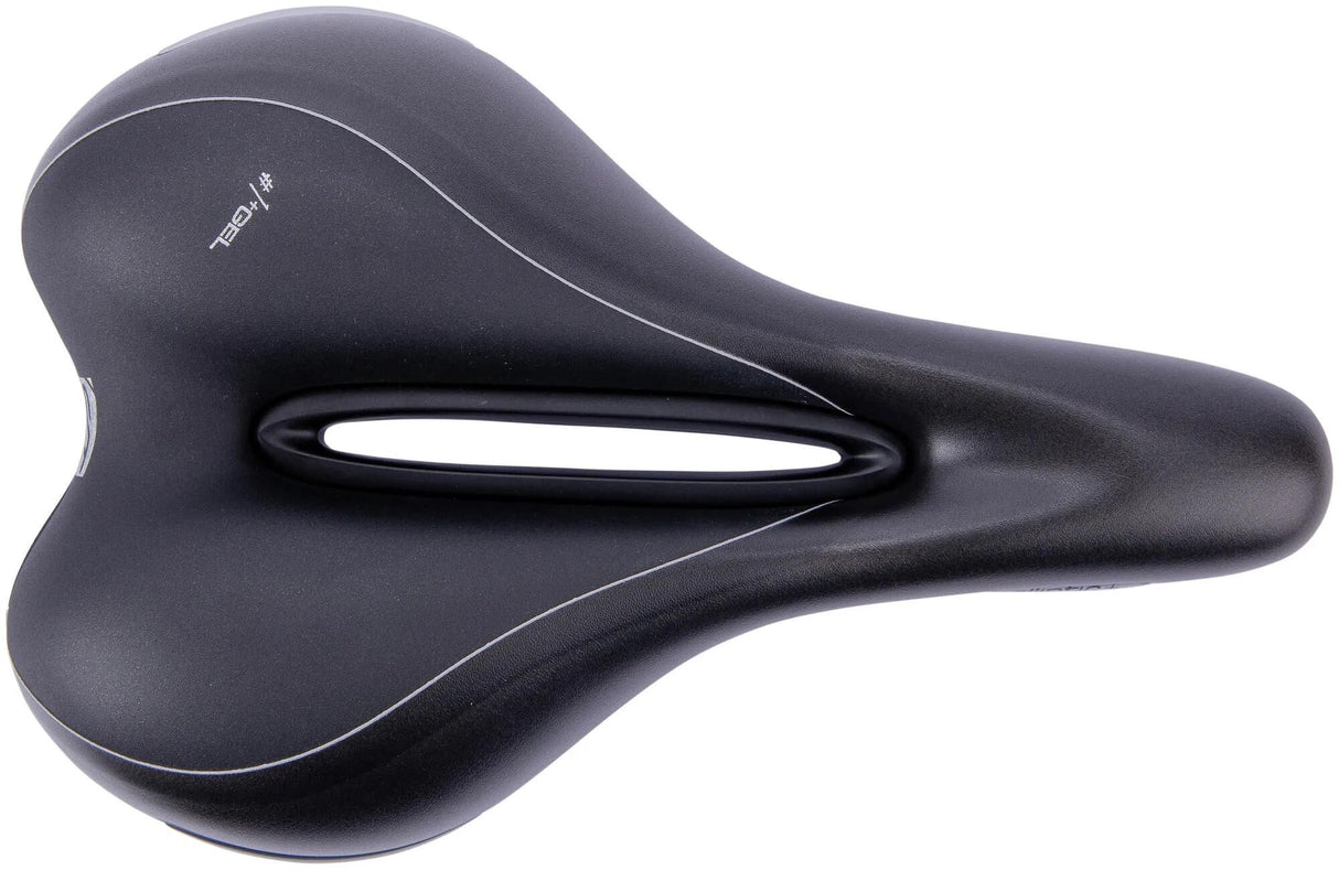 Contec Sattel Elliptic + CT Sattel Elliptic+ Trekking Herren Schwarz Silber