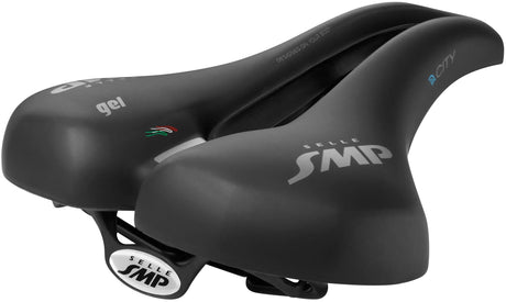 SMP Sattel E-City Gel Schwarz