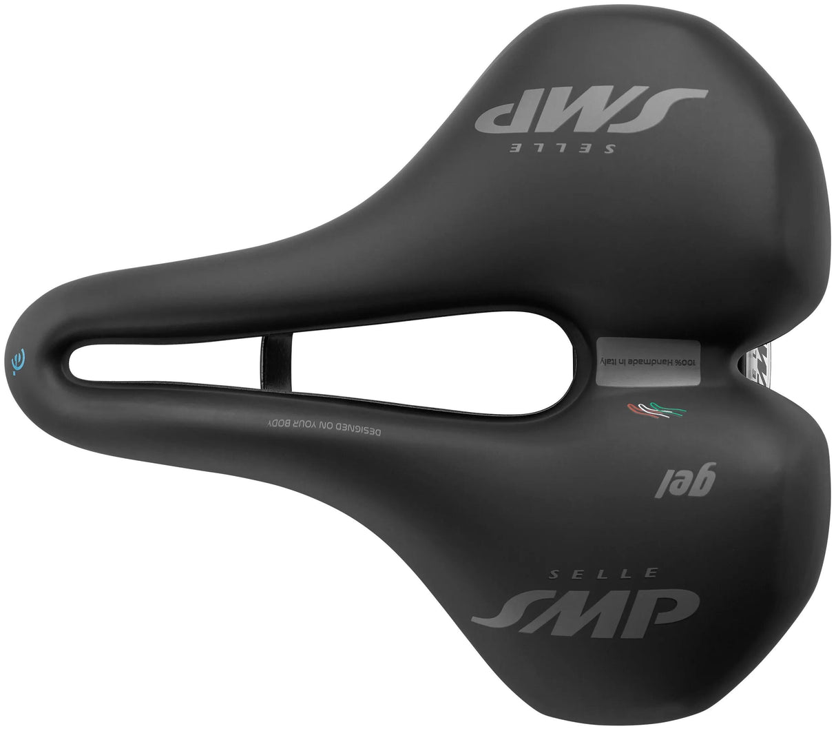 SMP Sattel E-City Gel Schwarz