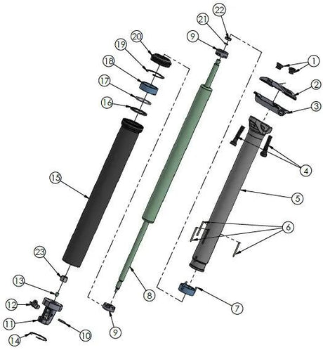 Contec Service Kit Nara Drop Kit A CT Service Kit Nara Drop Kit A 40 mm