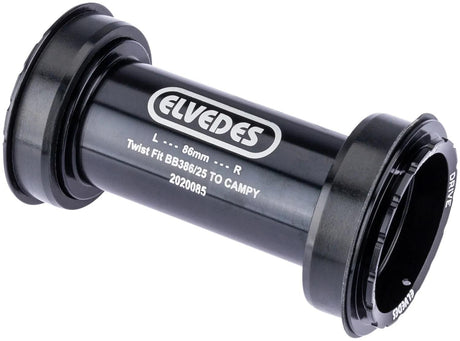 Twist Fit Bod Breach Eledes für BB386 Campagnolo Ultra Drehmoment ohne Lager 46 x 86 mm