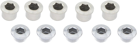 Stronglight Kettenblattschrauben Ringschraube stark. m.Muttern Set 5tlg
