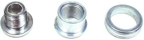 Stronglight Kettenblattschrauben Ringschraube stark. m.Muttern Set 5tlg