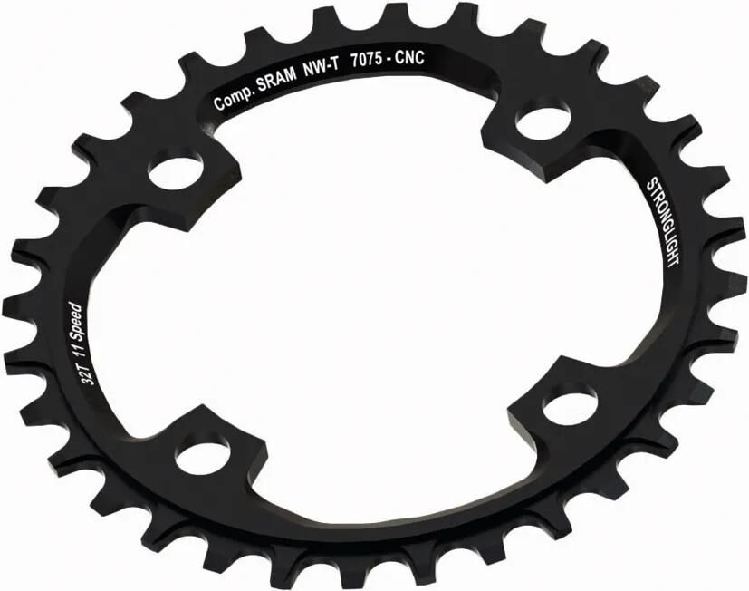 Stronglight Kettenblatt Kettenblatt 34t BCD 104 Alu schwarz