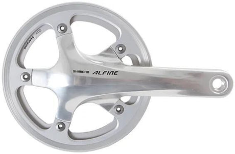 Shimano Kurbelgarnitur Alfine FC-S501 Kurbelgarnitur Shim.alfi.fcs501 42t.170mm ht2 1sp sil