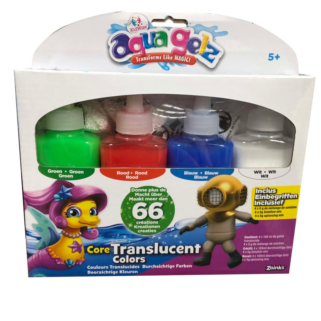 Aqua Gelz Translucent Colors Nachfüllset 8-teilig