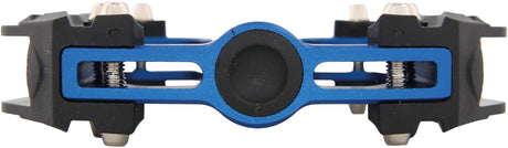 Tapferes klassisches Pedal, fremdes Pedal, mutige Klasse. fremdes Aluminium, blau