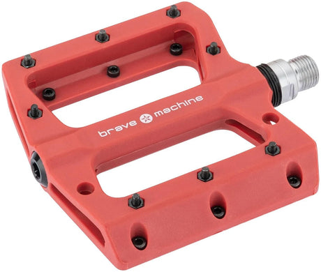 Brave Plattformpedal Dirt 2 Plattformpedal Dirt2 rot