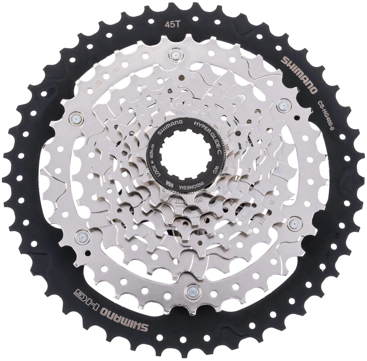 Shimano hg kassette cs-hg 400 shim.cassette hg400 8f 11-45z