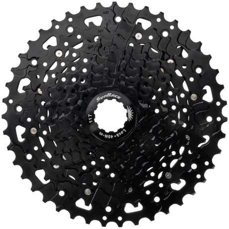 Überlegene Sunrace-Kassette CSUS700 TA3 10V 11-43T schwarz