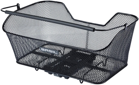 Basil Fahrradkorbbasis XL Hinterradkorb Mik 44 x 23 x 17 cm - Schwarz