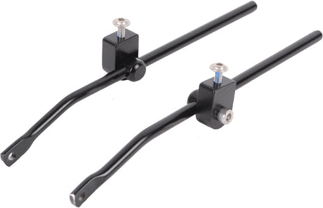 Atranvelo Gepäckträgerbefestigung, Trägerbefestigung. 150 mm mattschwarz