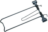 Racktime Klemme mit Feder 10 mm Clip 100 mm Breite schwarz