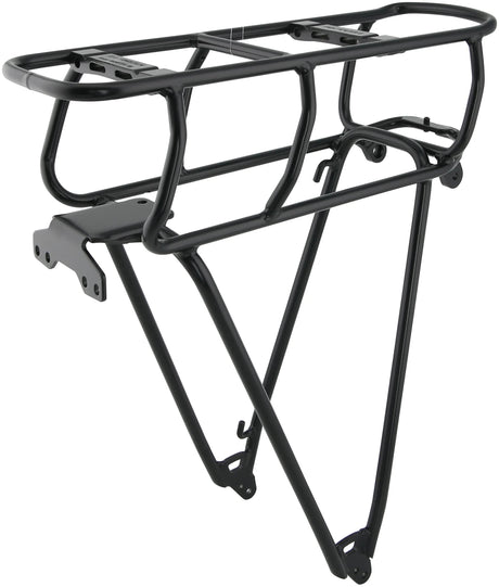 Racktime-Gepäckträger, auf der Rückseite des Bosch-Gepäckträgers Bosch Alu