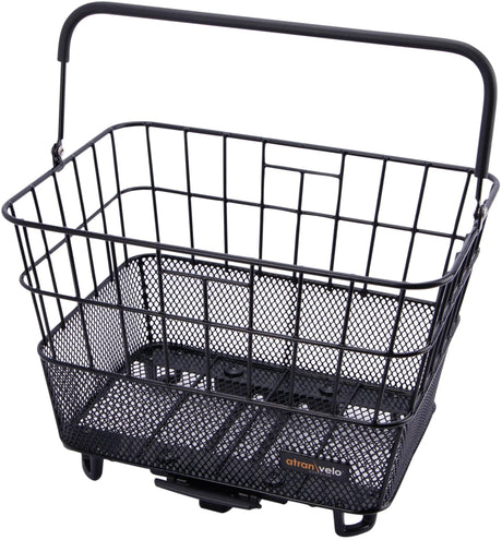 Atranvelo Fahrradkorb, vorne bring m avs fr. Korb bring m avs schwarz