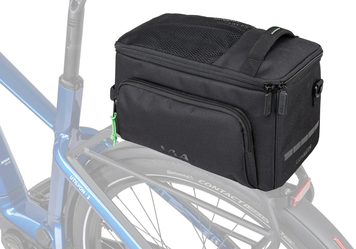 Contec Gepäckträgertasche Via Commuter CT Gepäckträgertasche Via Commuter RT Schwarz