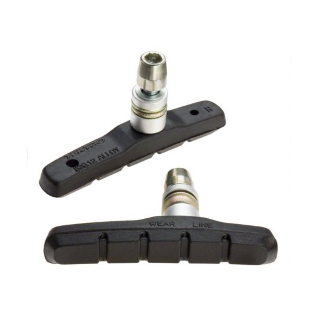 Bremsbeläge V-Brems 72 x 13 mm schwarze 2 Teile