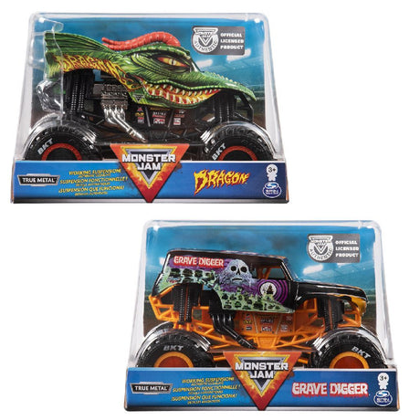 Spinmaster Monster Jam Druckguss-Monstertruck 1:24, sortiert