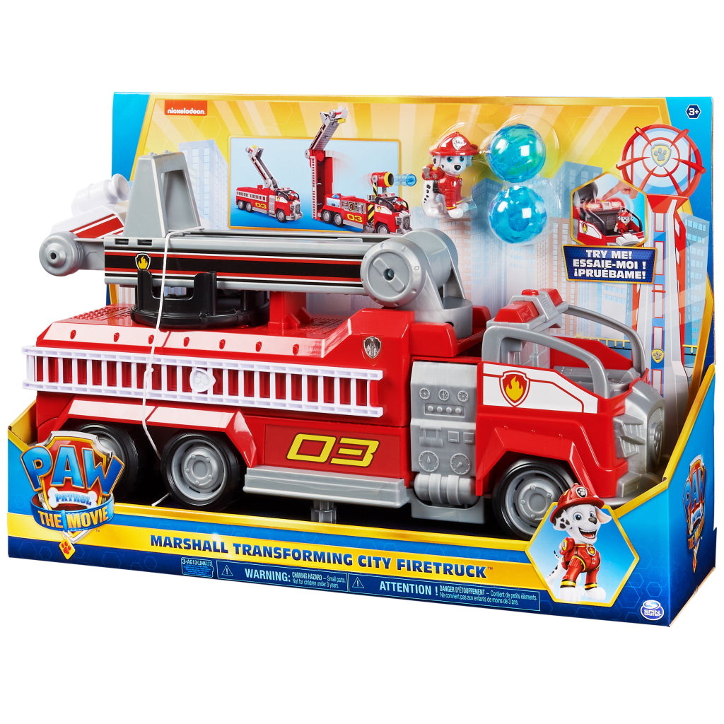 Paw Patrol Der Film „Transforming Marshall Fire Truck“.