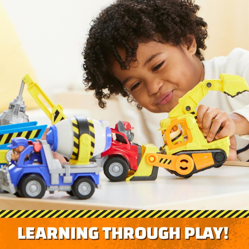 Trümmertrupp – Kranwagen des Ladegeräts mit Spielfigur und beweglichen Teilen – Paw Patrol-Spielzeug