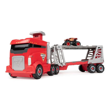 Monster-Jam-Transporter + Monstertruck