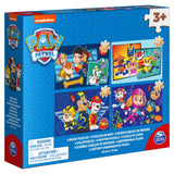 Paw Patrol Schuhkarton 4 Holzpuzzles 12-16-20-24 Teile