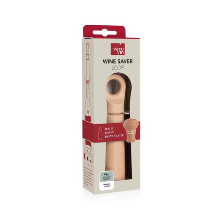 Vacuvin Vacu Vin Weinsparschlaufe + Stopper Terra