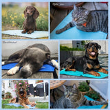 Nosli Nosli selbstkühlende Kühlmatte für Hunde und Katzen, 50 x 90 cm, Eisblau