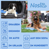 Nosli selbstkühlende Kühlmatte für Hunde und Katzen 76x103 cm meerblau