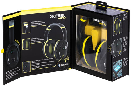 Der Ohrenschützer von Kerbl schützt mit Funk und Bluetooth