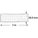 Connex Spanngurt – Spanngurt 3 m x 25 mm Pes 250 kg – B34426