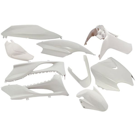 Kantenspeicher 9 -Stück für Yamaha Jog R MBK Machg - Metallic White