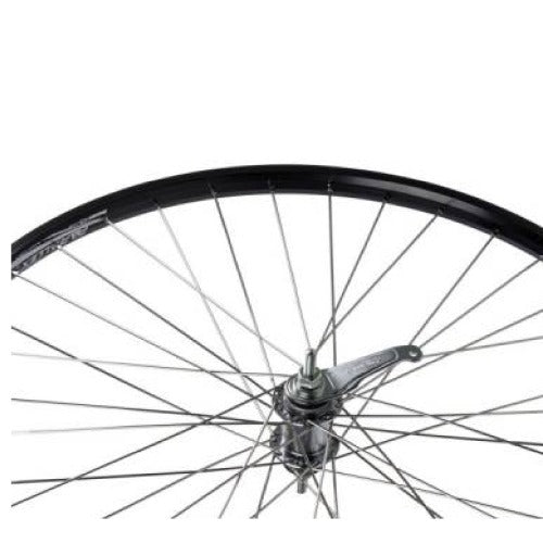 Hinterrad 28 sp. Aluminium-Speichen-13-schwarze Basic-Belüftungsbremsnabe