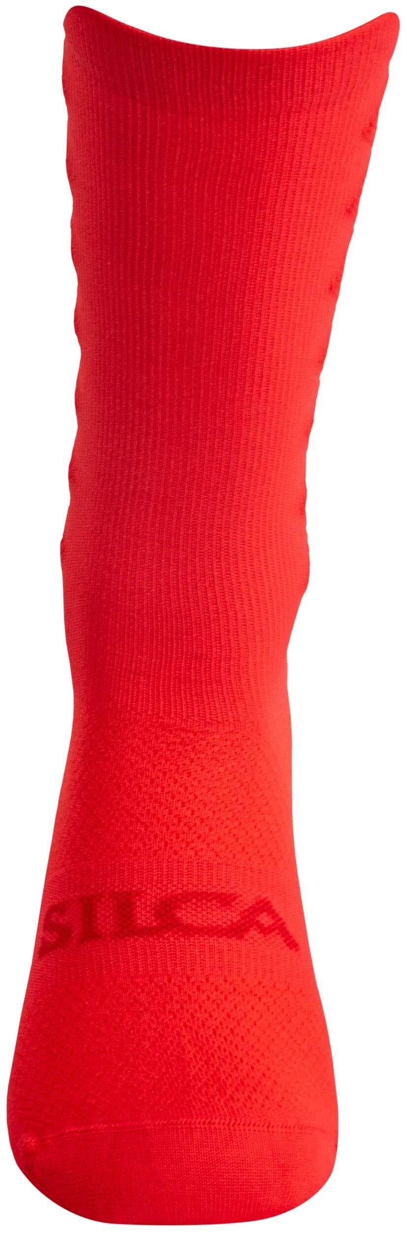 Silca Socken Aero Tall Socken Socke Aero Tall Größe L rot