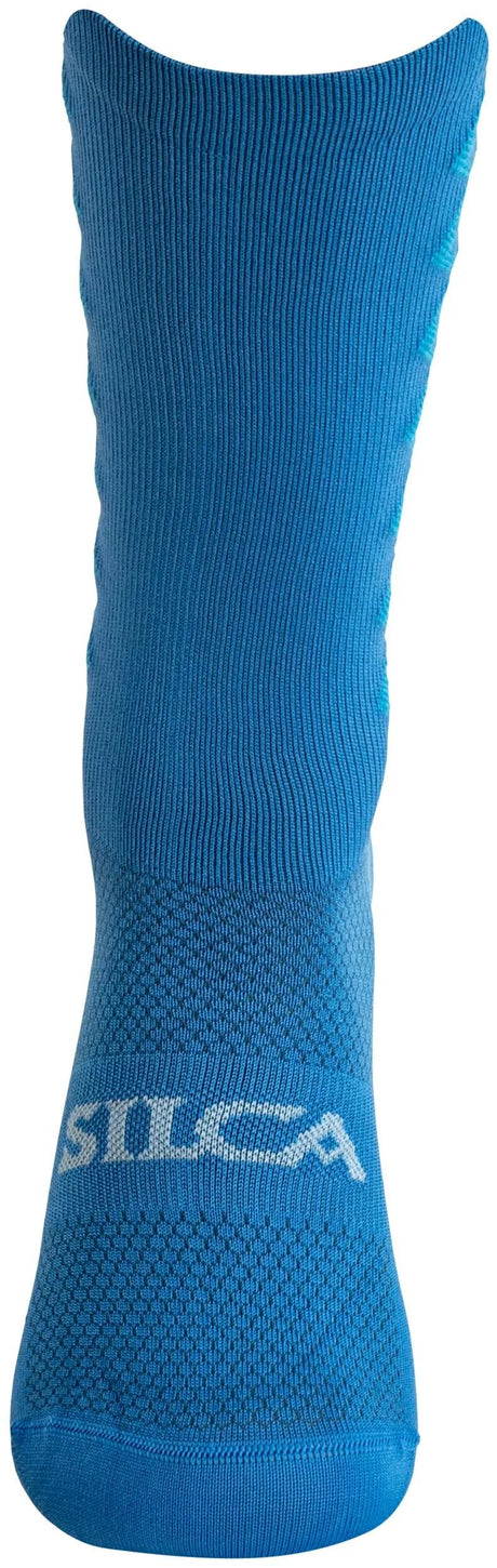 Silca Socke Aero groß Größe XL Cyanblau
