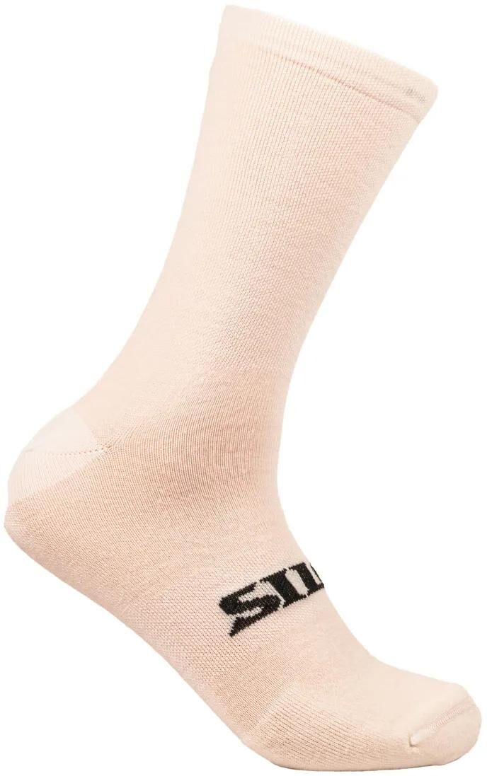 Silca Socken Schotterwolle Socke Socke Schotterwolle Größe L weiß