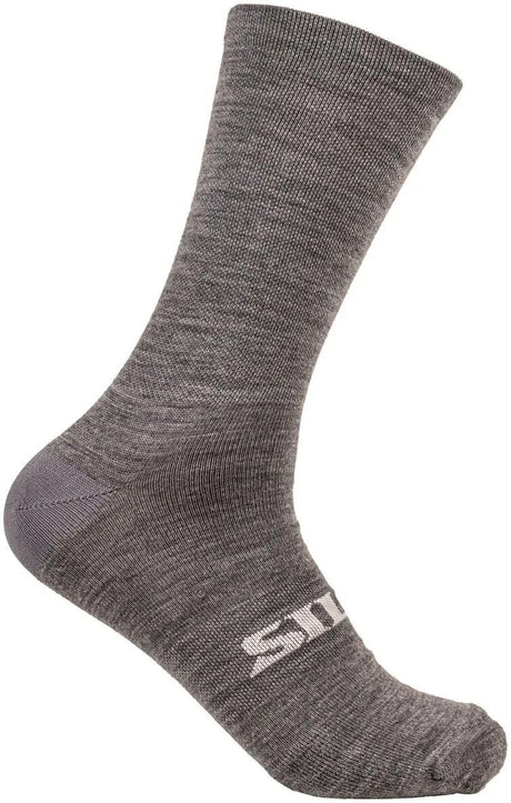Silca Socken Schotterwolle Socke Socke Schotterwolle Größe M grau