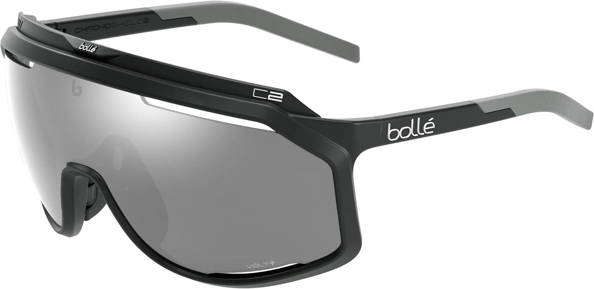 Bollé Sportbrille Chronoshield Brille Chronosh. mattschwarz volt+weiß