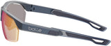 Bollé Brille Victus Pro Steel Blue Met. Lava Pho.