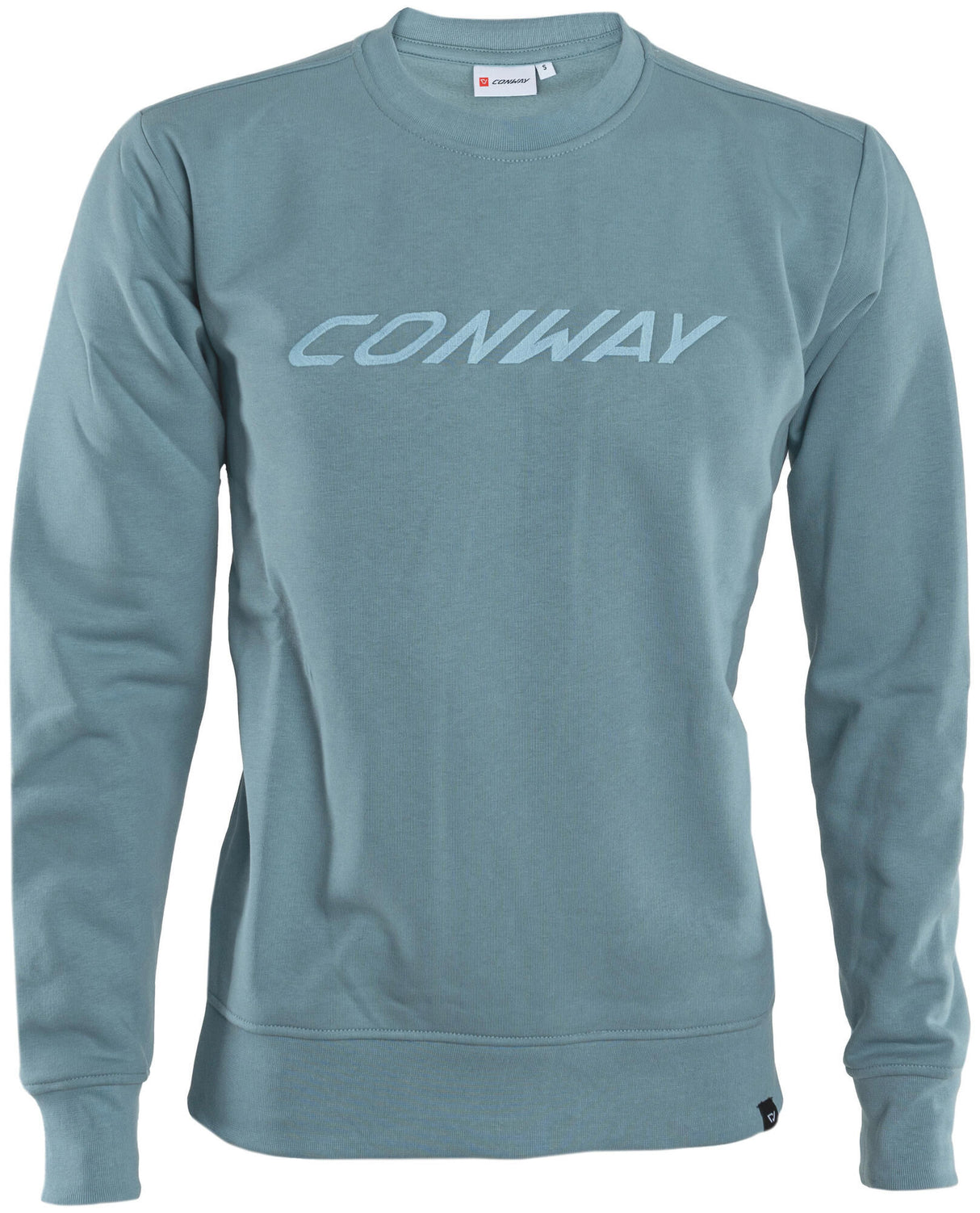 Conway Sweatshirt mit großem Logo, Sweatshirt mit großem Logo, Größe L, Steinblau