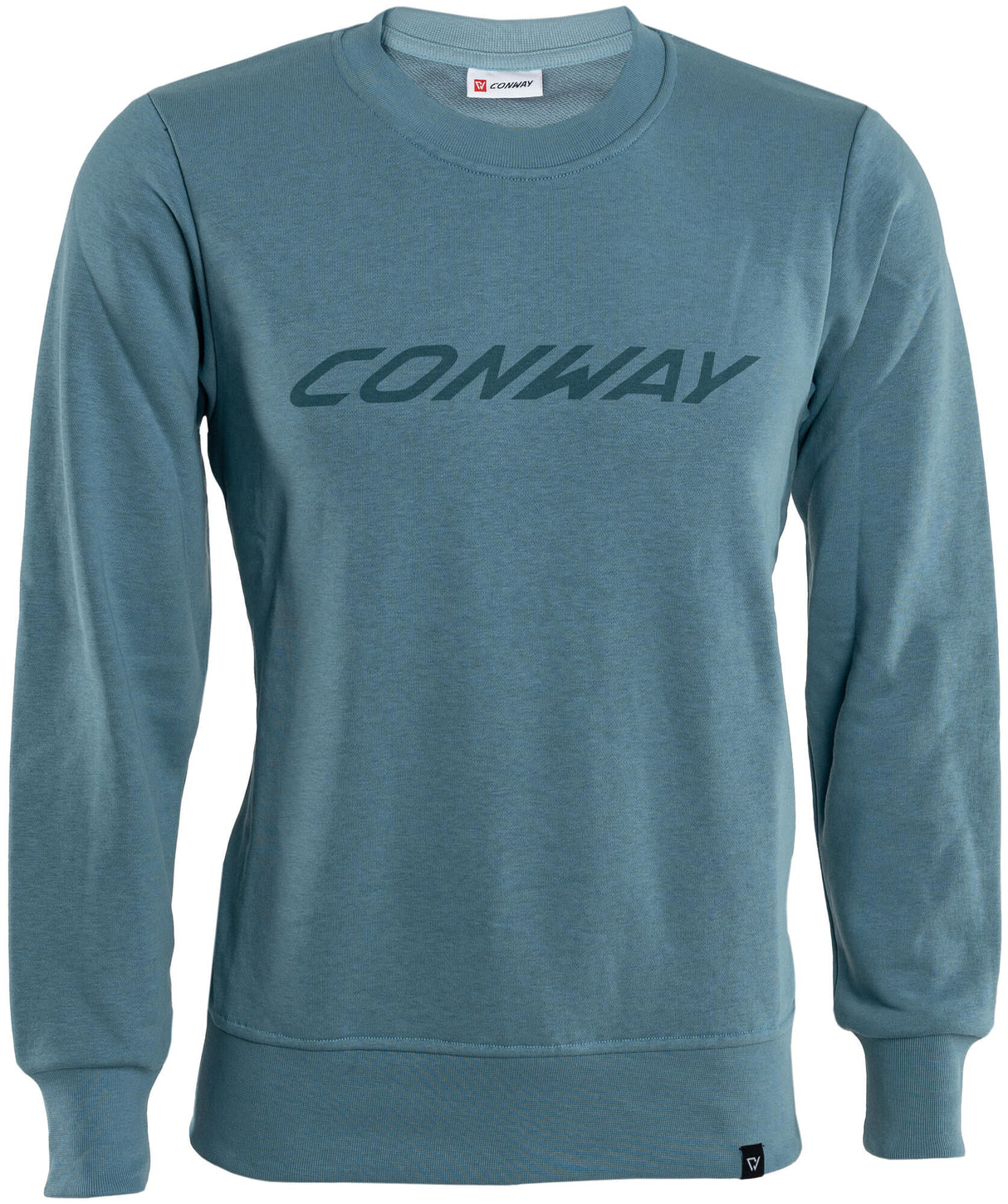 Conway Sweatshirt mit großem Logo, Sweatshirt mit großem Logo, Größe L, Steinblau