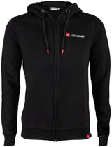 Conway Pulloverjacke mit Kapuze Logoline Kapuzensweatjacke Logoline Größe XXL Schwarz