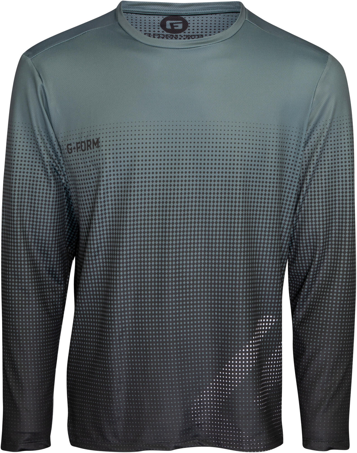 G-Form Longshirt Fade Jersey Herren Langarmshirt Fade Jer.Herrengröße XL