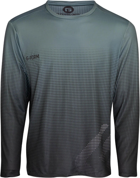 G-Form Longshirt Fade Jersey Herren Langarmshirt Fade Jer.Herren Gr. L