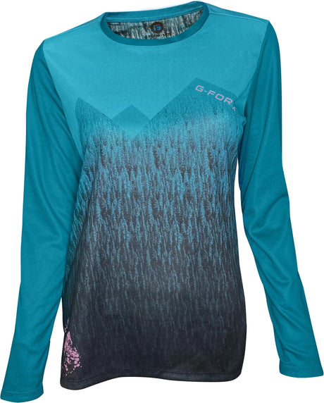 G-Form Longshirt Summit Jersey Damen Langarmshirt G-from Summit JER.Damengröße S
