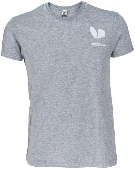 Contec T-Shirt Hidden Shirt CT T-Shirts Hidden.Shirt Grau Gr. s
