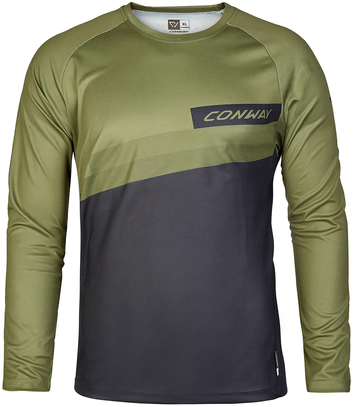 Conway Langarmshirt Ride Tee LS Jersey Ride Tee LS XXL Moosschwarz