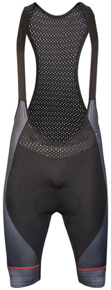 Conway Radlerhose mit Hosenträgern, Renn-Trägerhose, Trägerhose, Renngröße XS, Schwarz, Grau